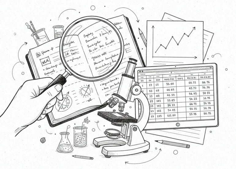 image of different brochures